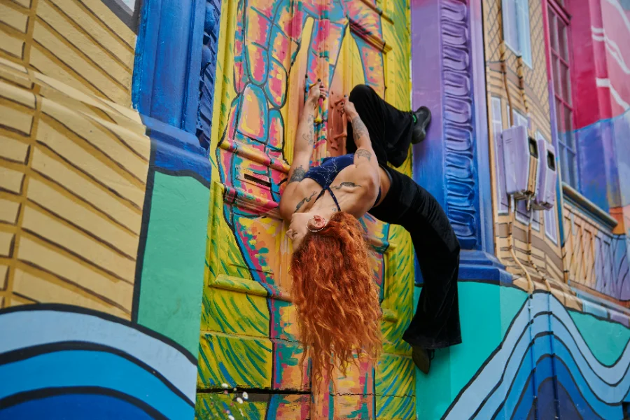 An in-person movement class